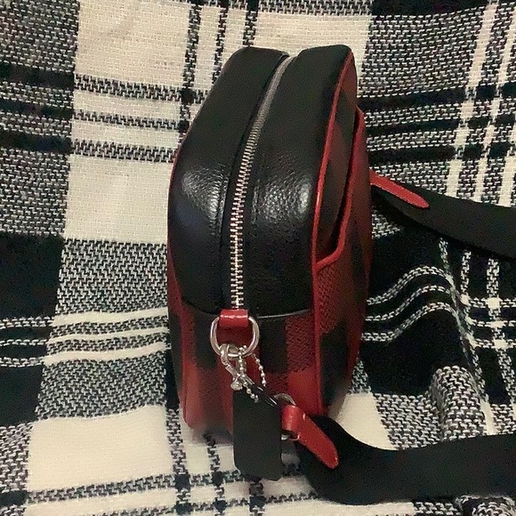 Coach buffalo plaid Dempsey camera bag - Picture 5 of 8